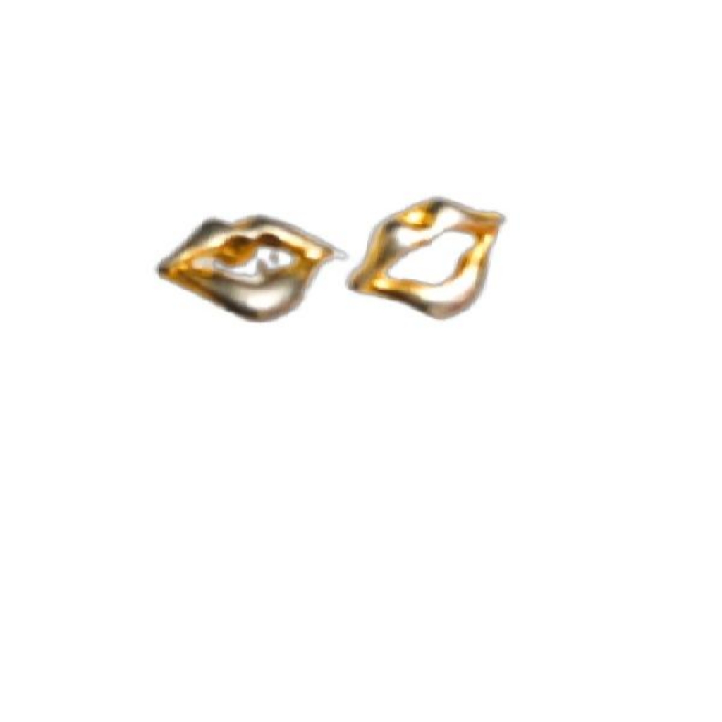 Tiny Lips Post Stud Earrings